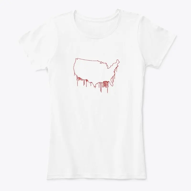 MURDER IN AMERICA (1st Merch Drop) WHITE